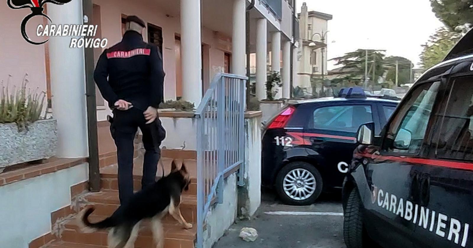 Arrivano i cani antidroga e scattano le manette