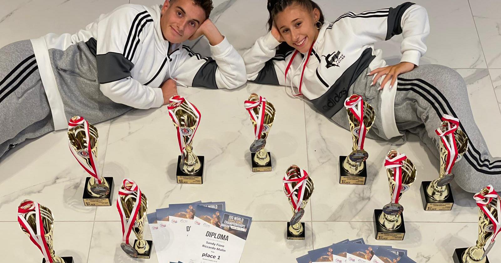 Sandy Riccardo, 15 anni: campionissimi di ballo!
