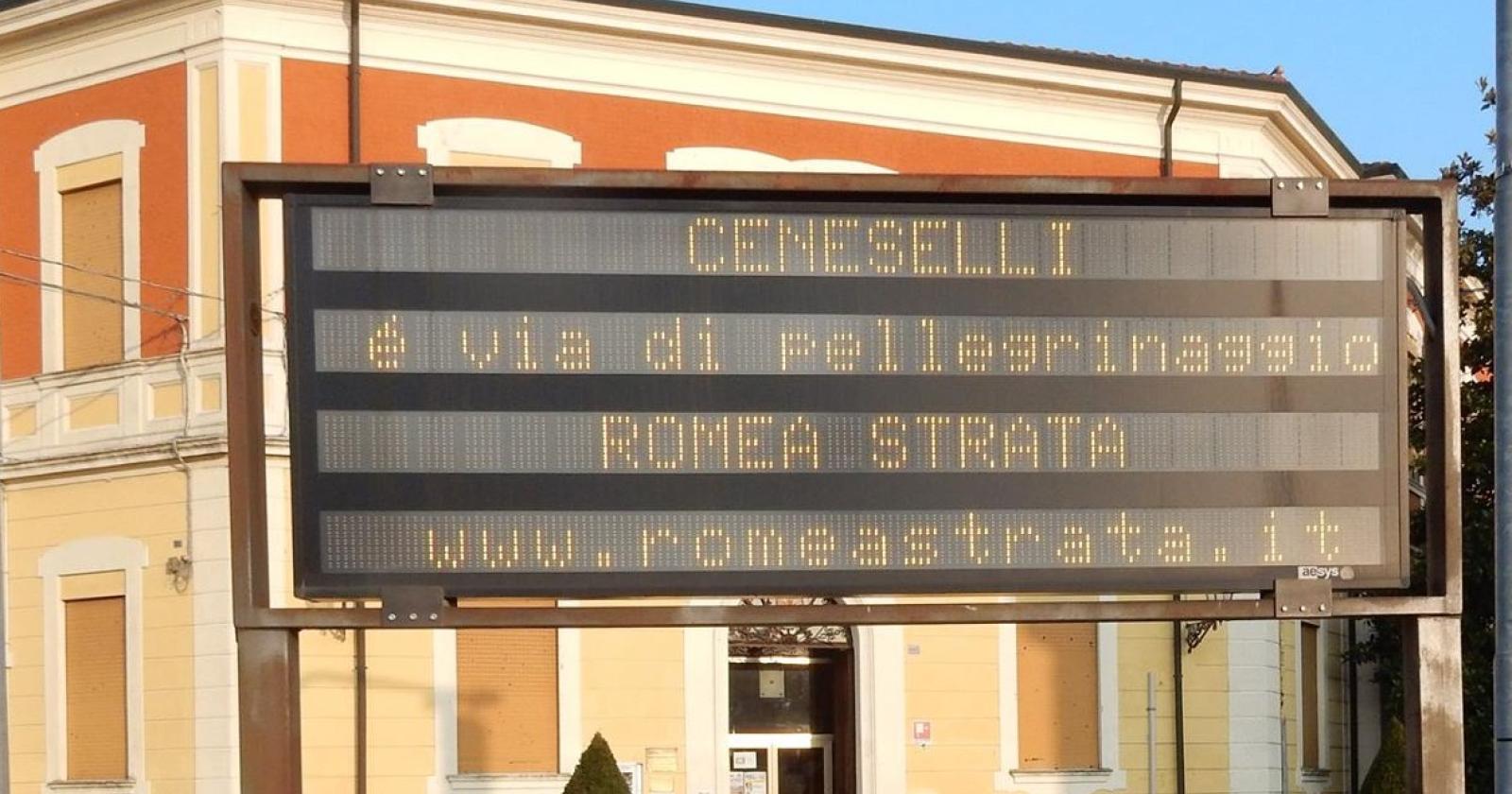 Un altro tassello sulla Romea Strata