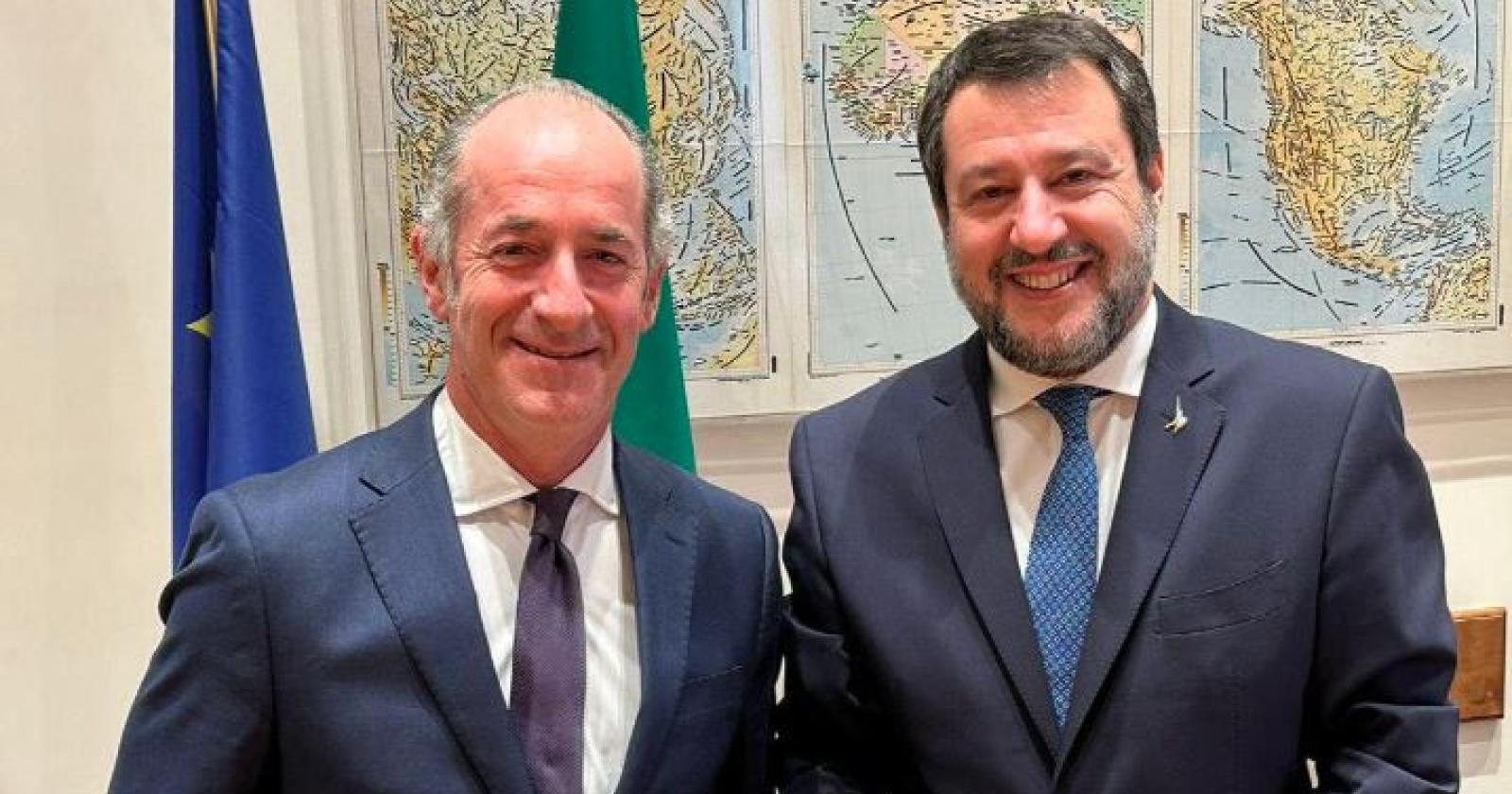 Zaia a confronto con Salvini per il futuro della viabilità veneta