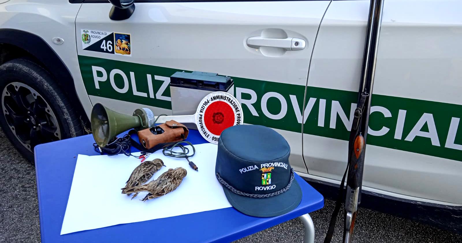 A caccia coi richiami da bracconieri: presi