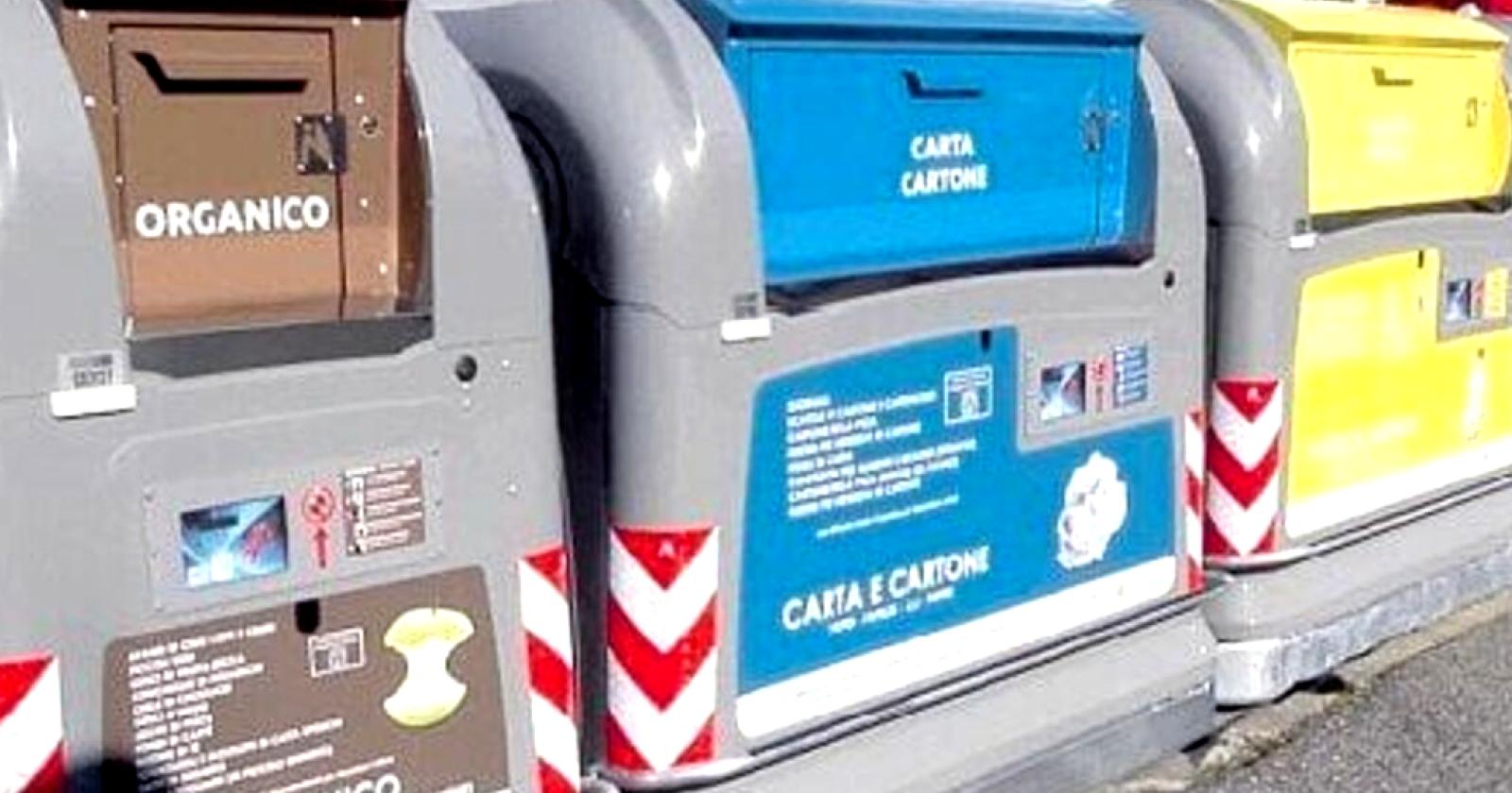 Arrivano in città i cassonetti intelligenti