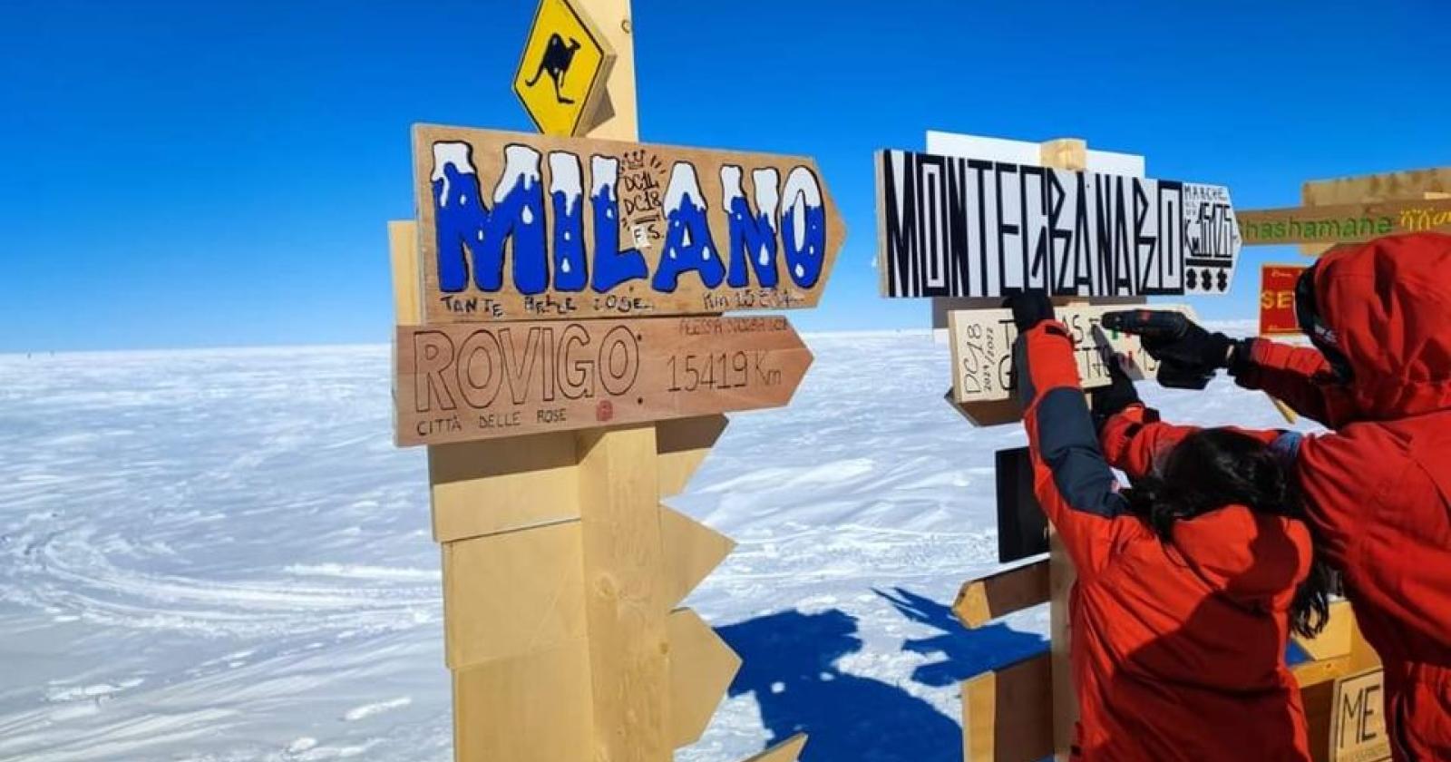La rotta per Rovigo dal Polo Sud grazie ad Alessia!
