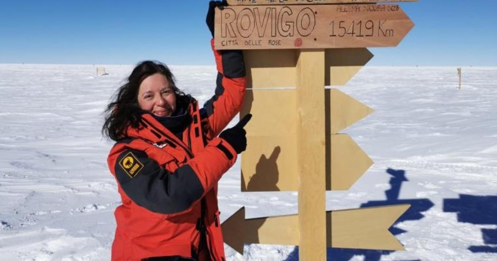 Un messaggio dall'Antartide: "Rovigo, sto tornando a casa"