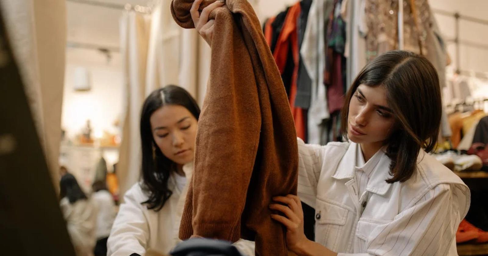 Gettare gli abiti è fuori moda