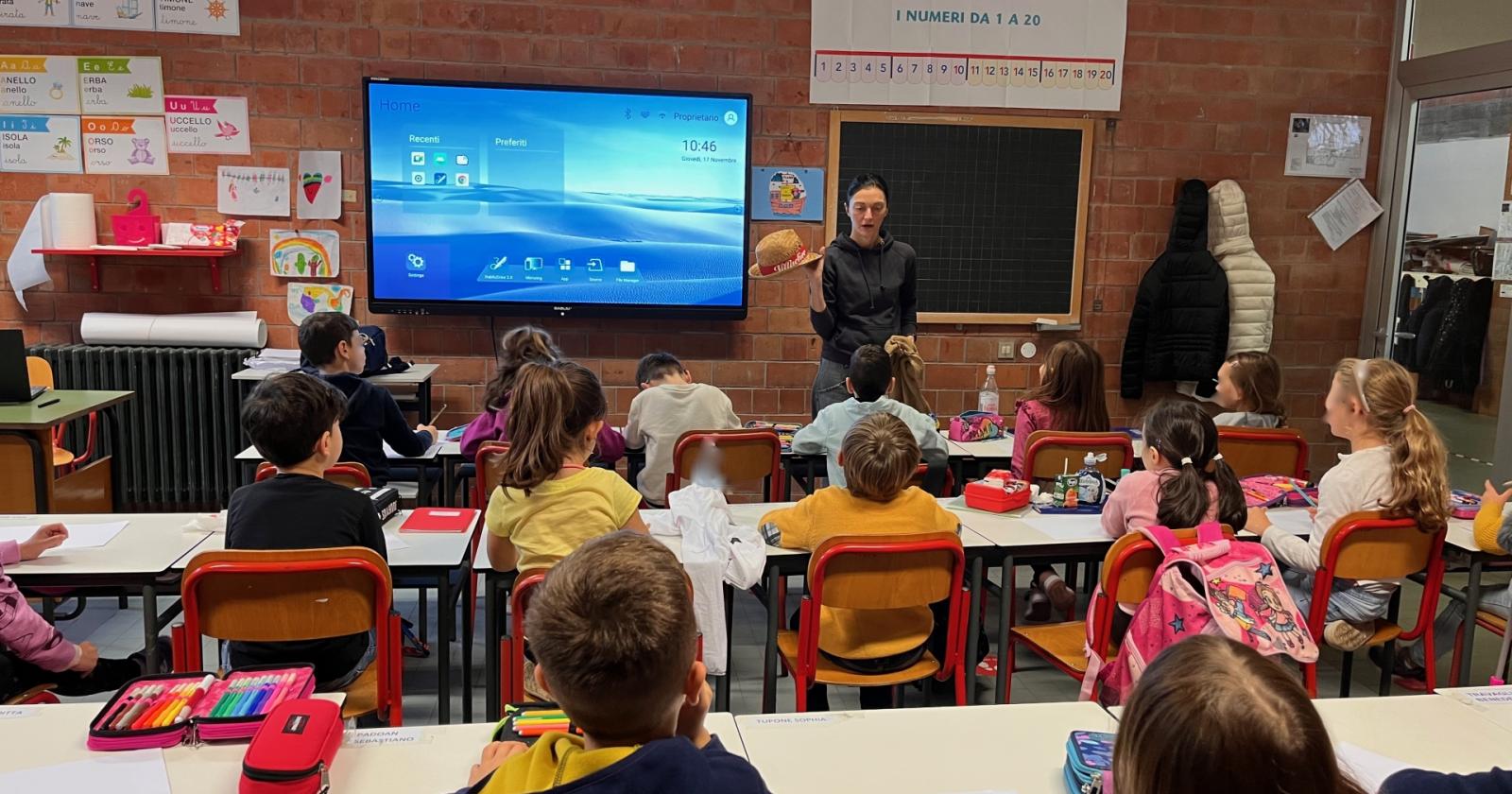 Un libro per amico alla scuola Miani 