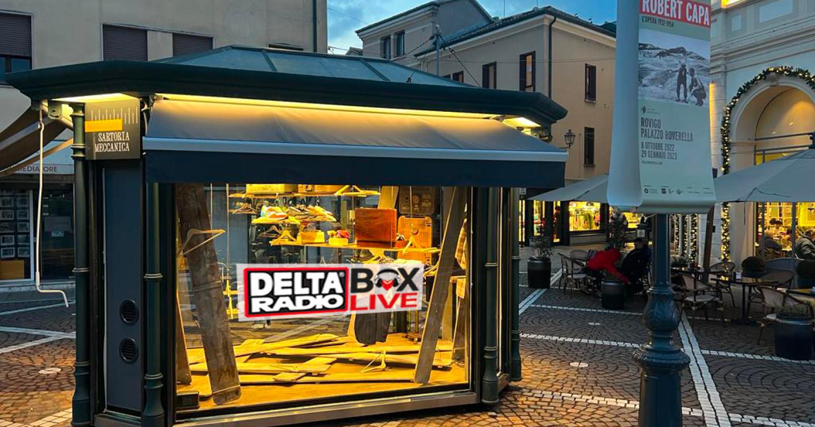 Il debutto di Delta Radio Box live