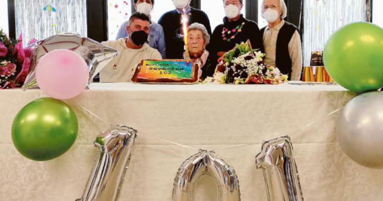 I 101 anni di nonna Severina