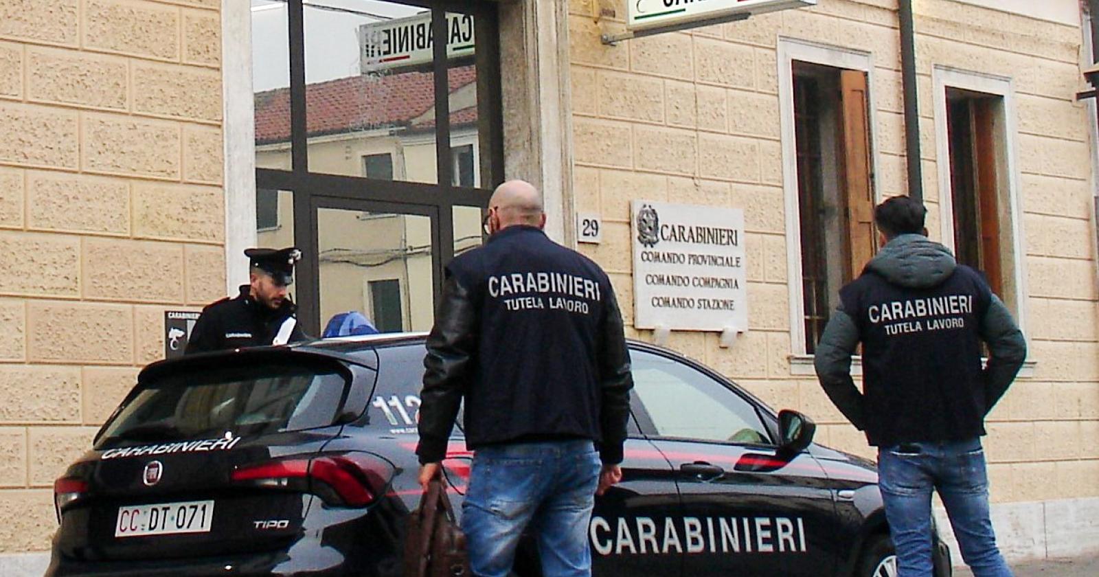 Lavoro nero e insicuro: nove aziende cinesi chiuse