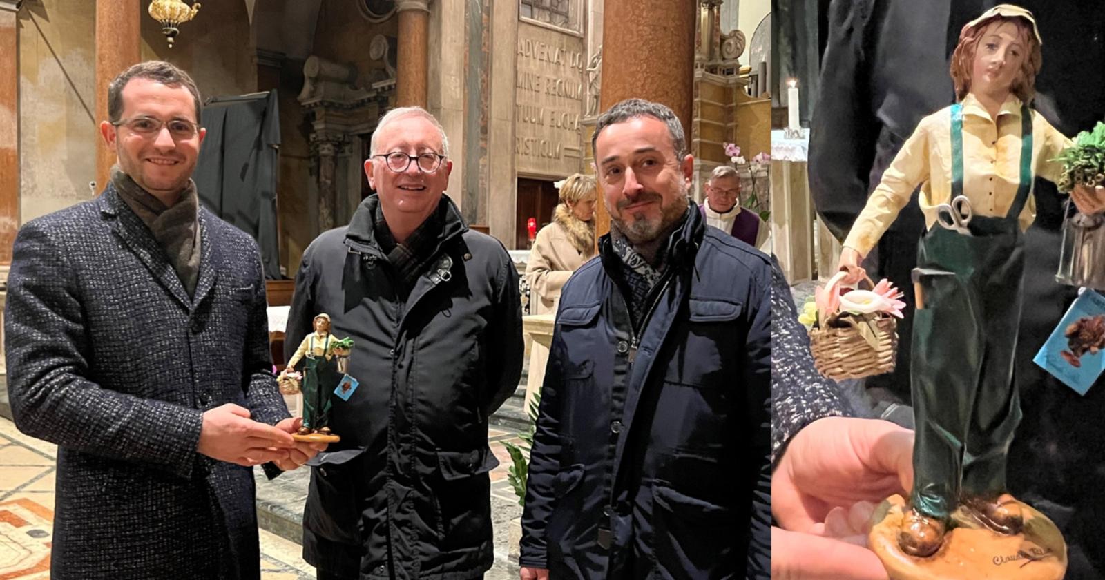 Un volto nuovo nel presepe: la florovivaista!