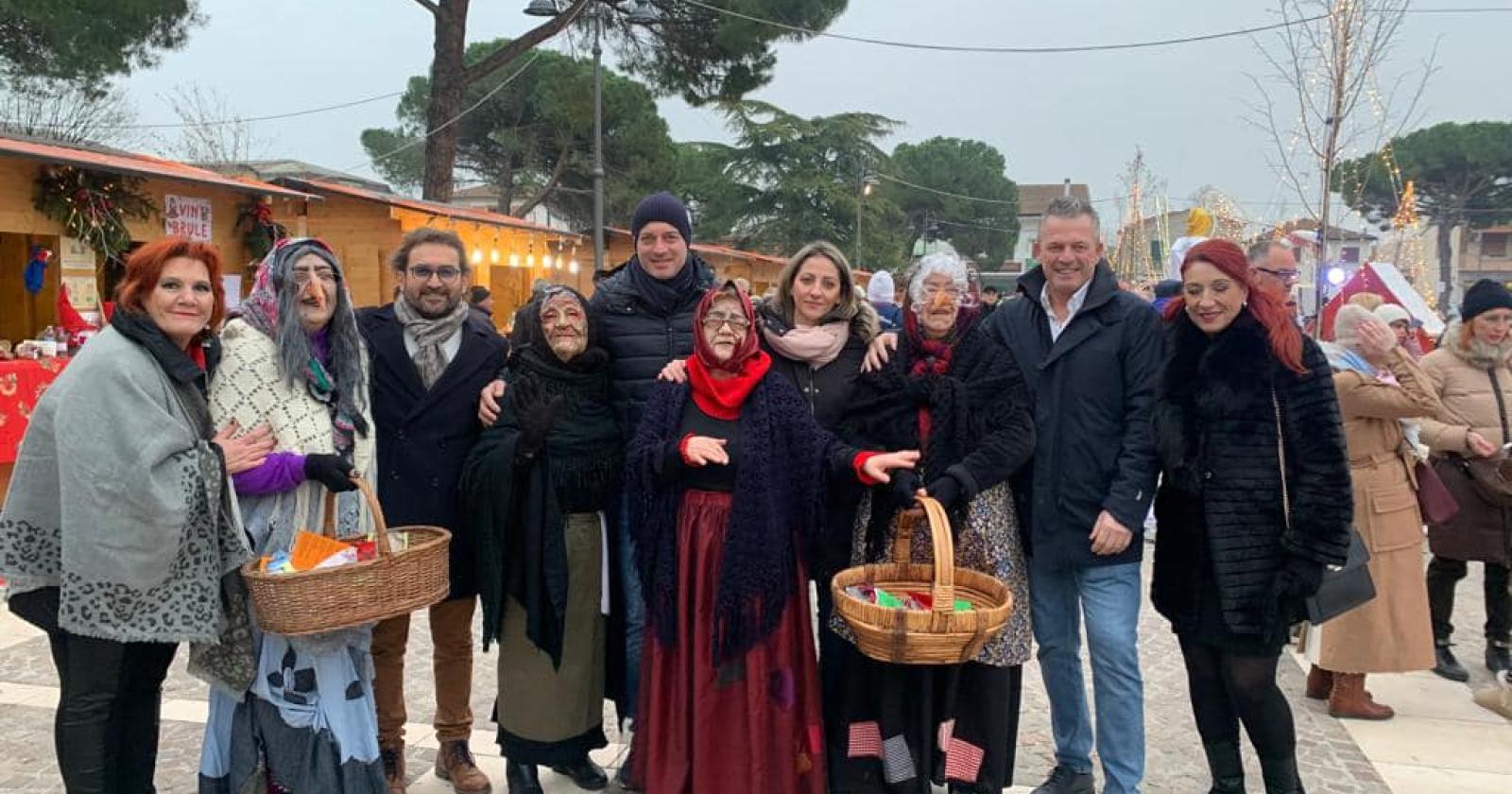 Befane in pista: sfilata nel cuore del paese