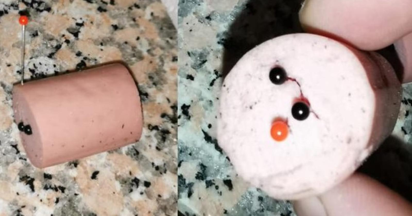 Bocconi con spilli per uccidere i cagnolini