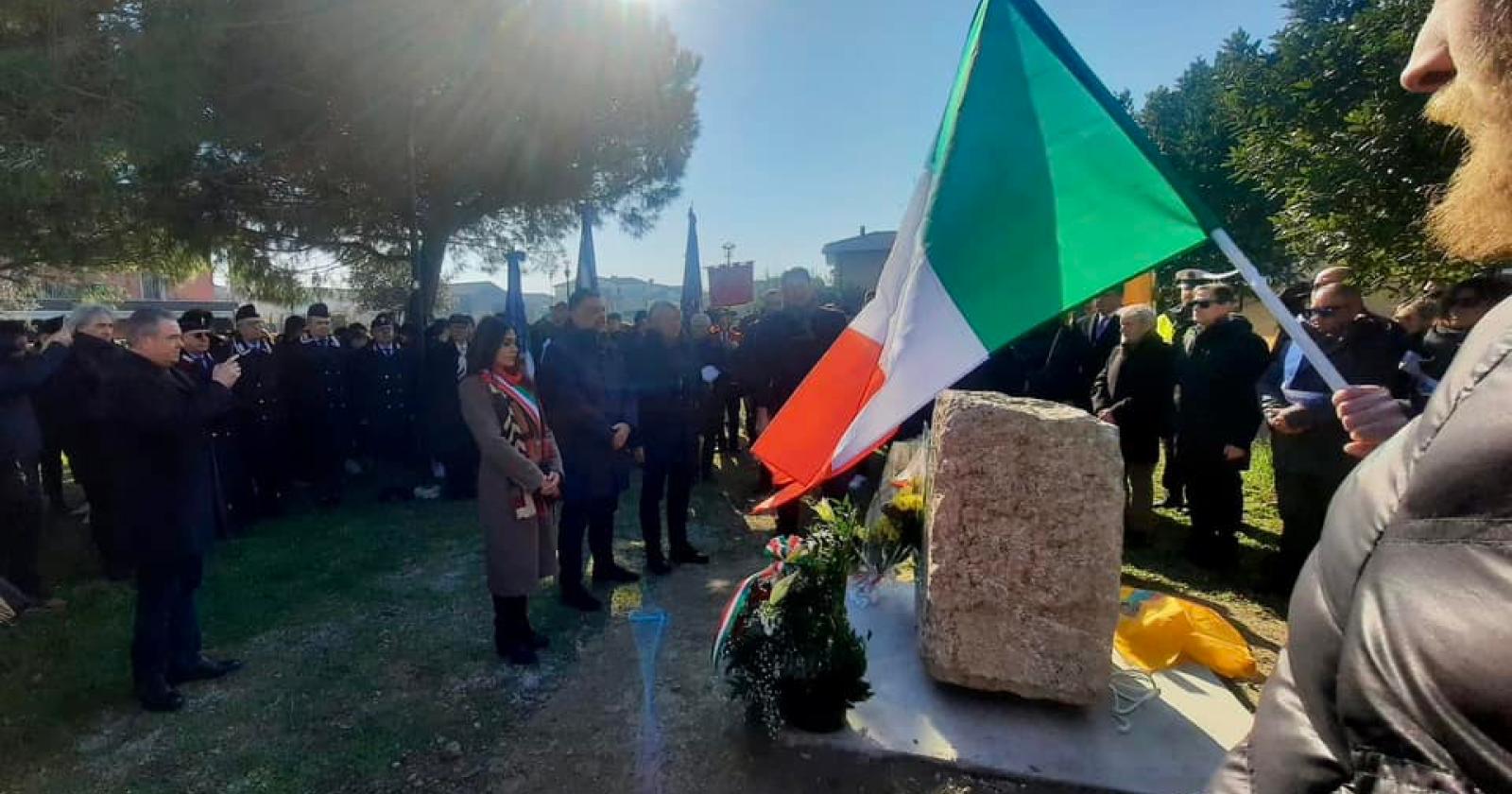 Un monumento per le vittime delle Foibe. "Non ci sono morti di Serie B"