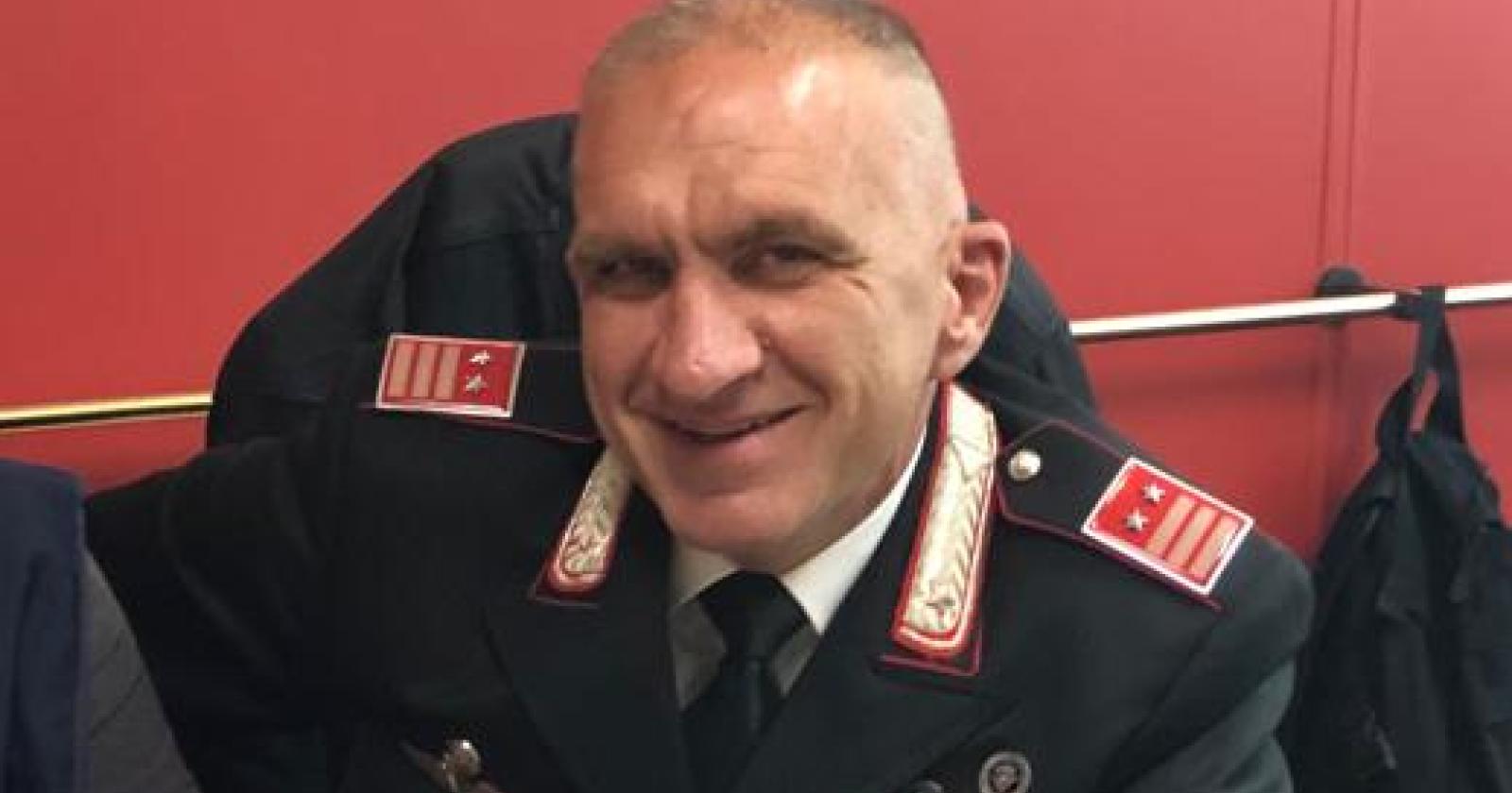 Il comandante “Tex” lascia l’Arma