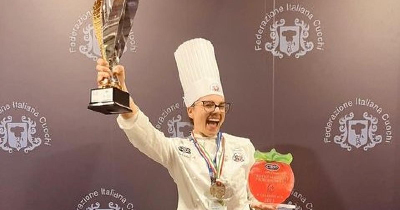 Giada sul podio di Lady Chef!