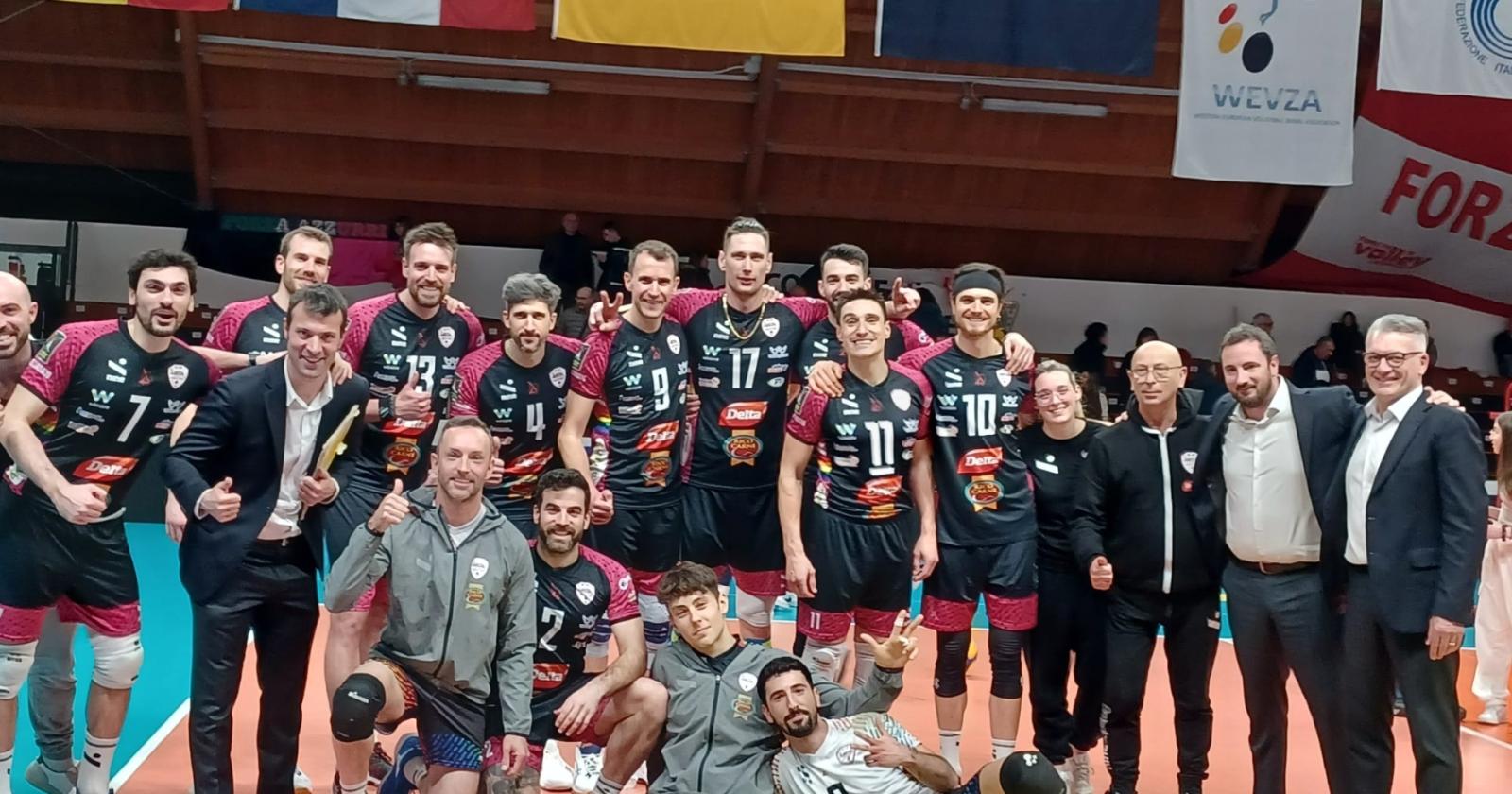 Delta volley, tre punti sudati