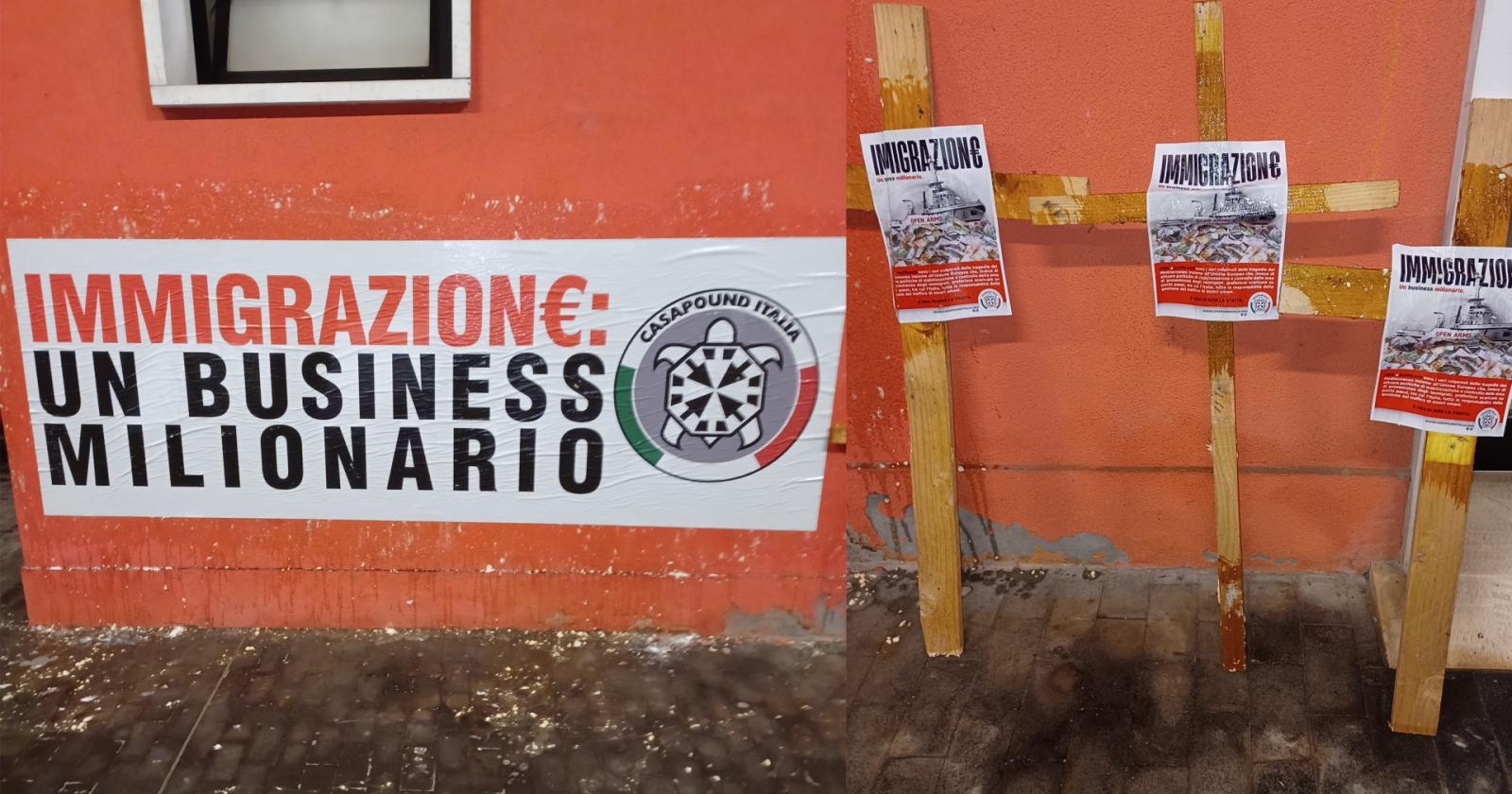 "La morte come business, basta sbarchi"