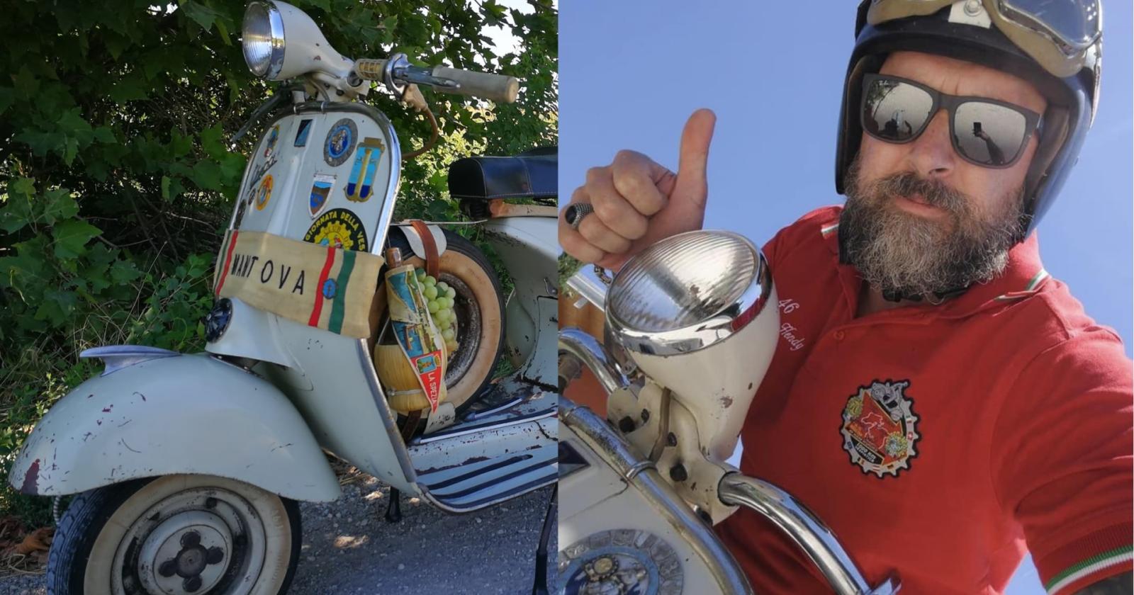 Muore in Vespa andando a un raduno