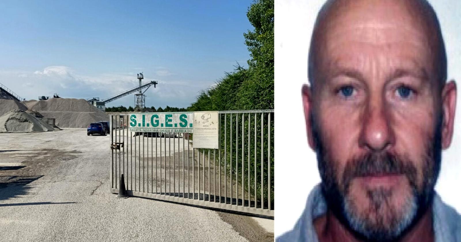 Tragedia sul lavoro, Pio muore a 55 anni