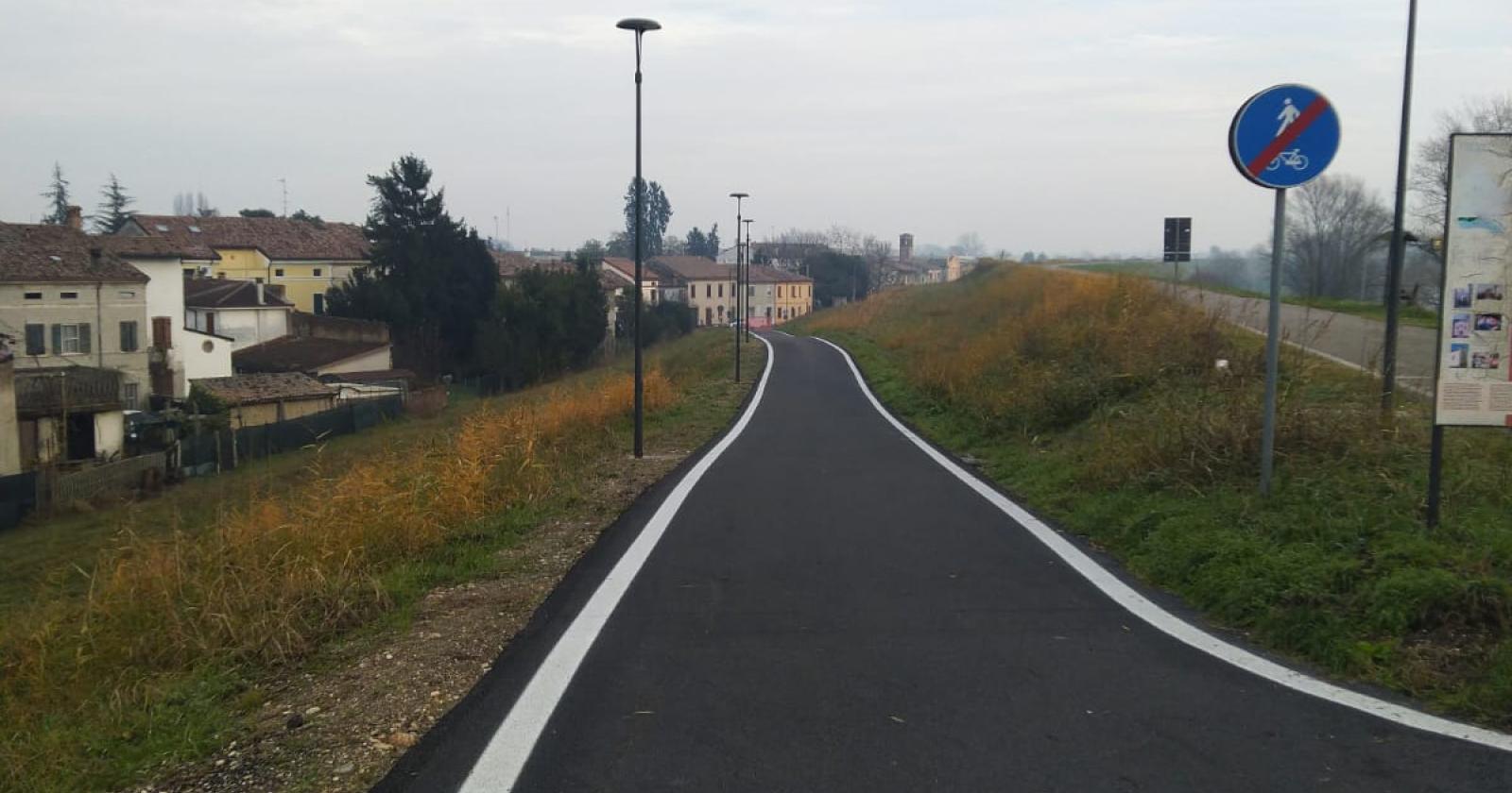 Ciclabile Sinistra Po, tempo di inaugurazione