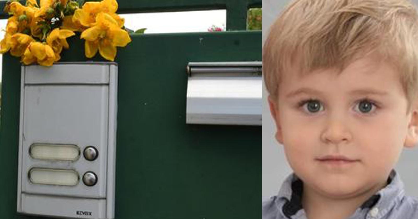 Muore a tre anni, fiori e lacrime per il piccolo Tobias