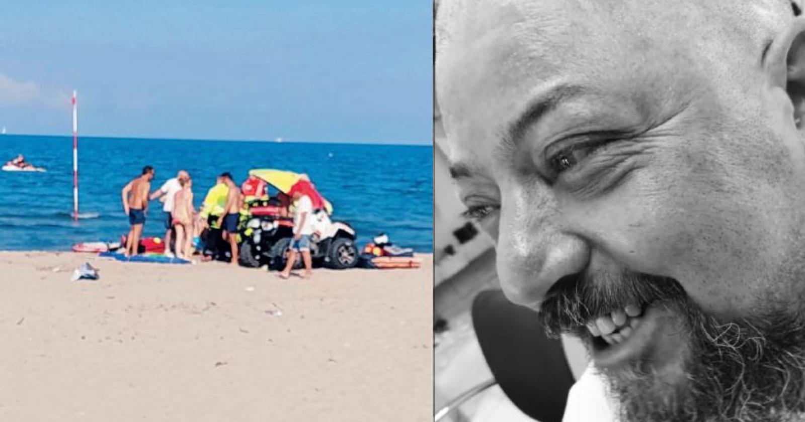 Antonio, ucciso da un malore durante il bagno al mare