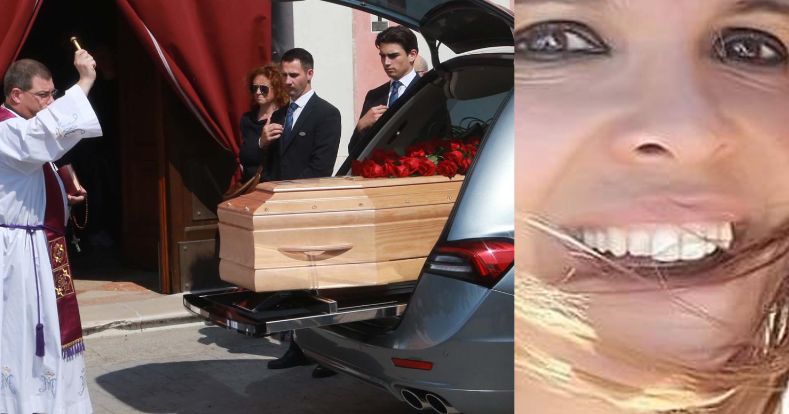 Tutto il paese ha voluto salutare Federica