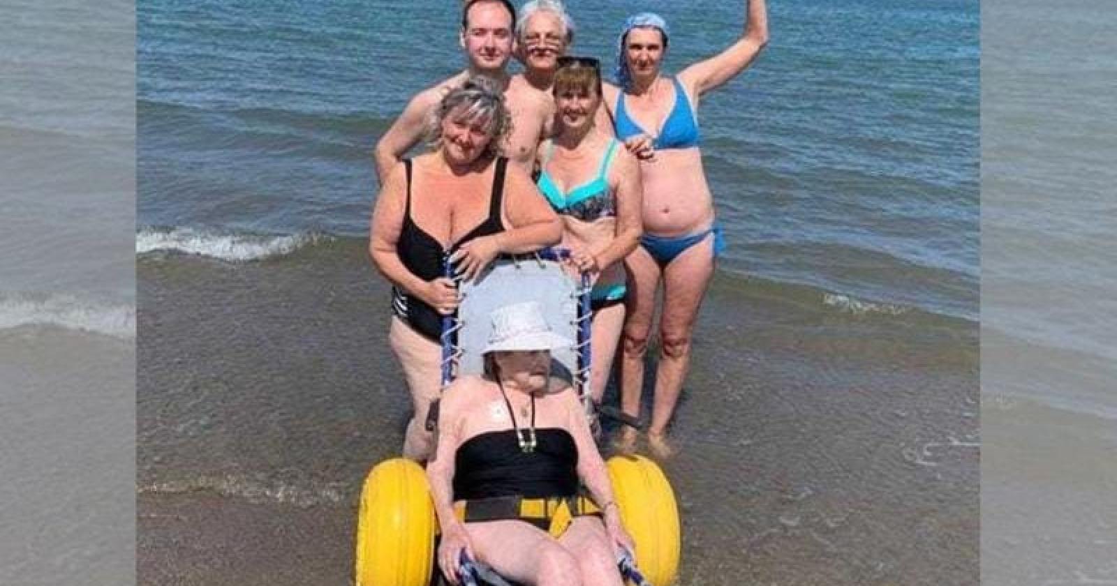 A 90 anni non ha mai visto il mare, la portano a Rosolina