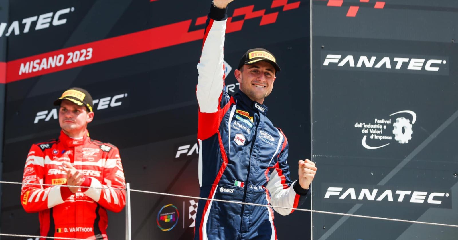 Un adriese porta la Ferrari sul podio al Gt World Challenge