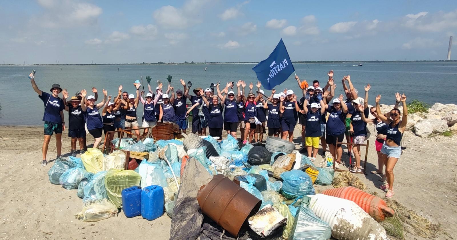 Le spiagge di Porto Tolle sempre più "Plastic Free"