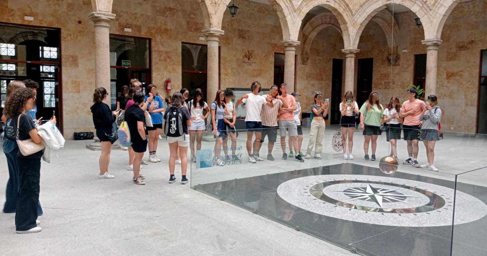 I ragazzi del Paleocapa elettrizzati per il viaggio studio a Salamanca