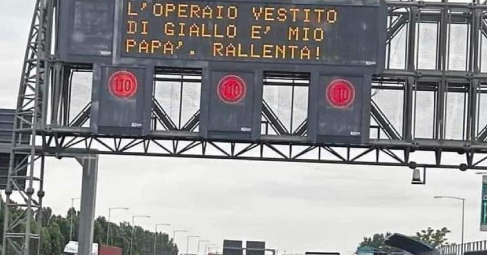 La campagna shock contro le stragi in autostrada