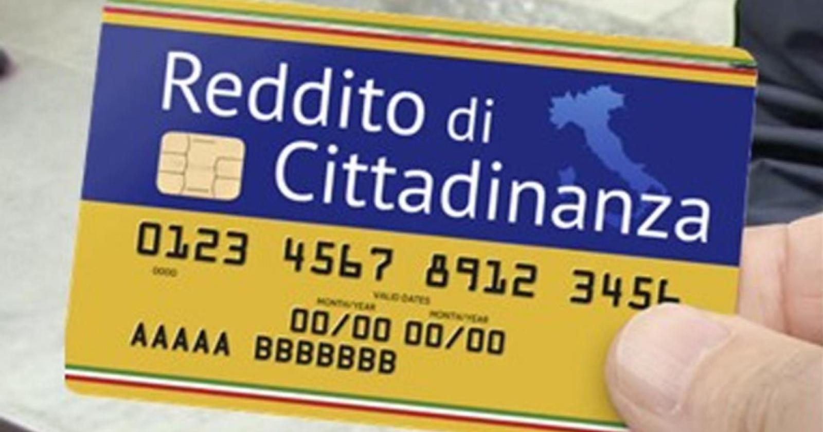 "Giusto tagliare il reddito di cittadinanza"