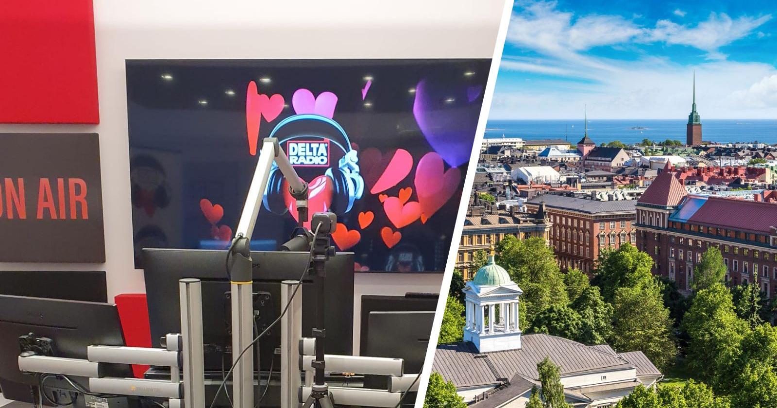 "Delta Radio, vi ascolto dalla Finlandia"