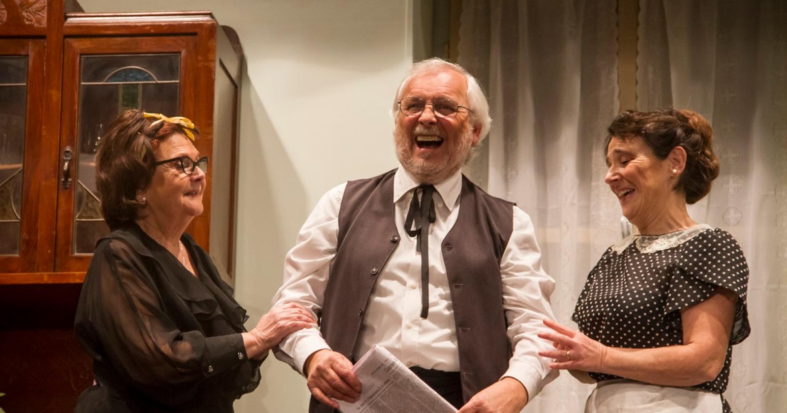 In scena "Articolo quinto", la commedia resa famosa da Gilberto Govi