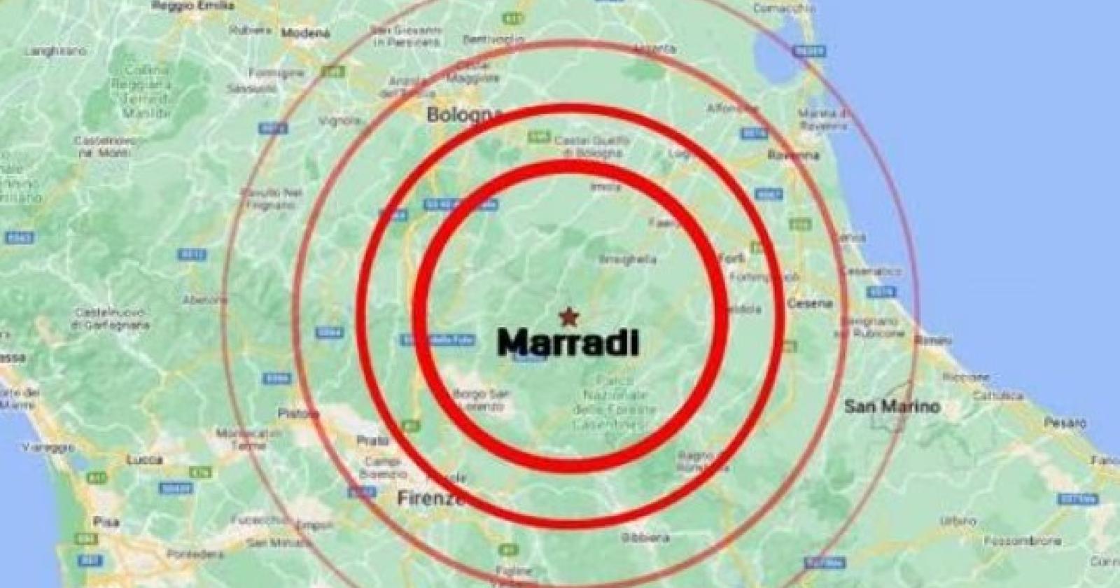 Forte scossa di terremoto tra Toscana ed Emilia