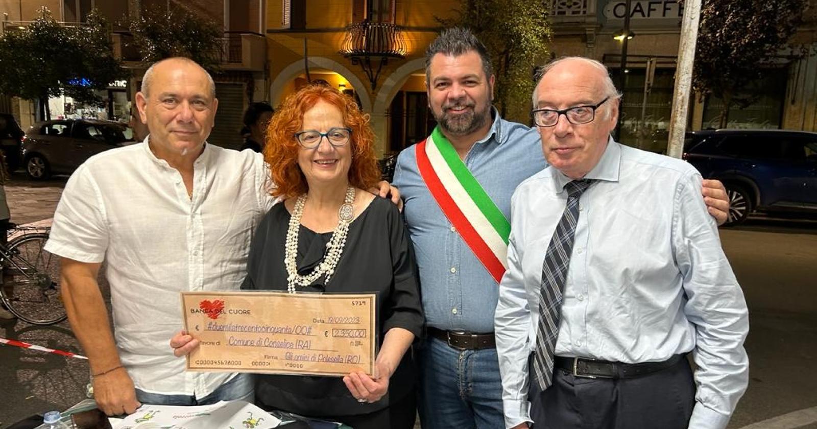 Il comune di Polesella ospite a Conselice