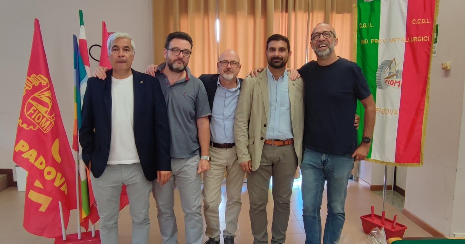 Michele Iandiorio è il nuovo segretario generale Fiom Cgil di Padova