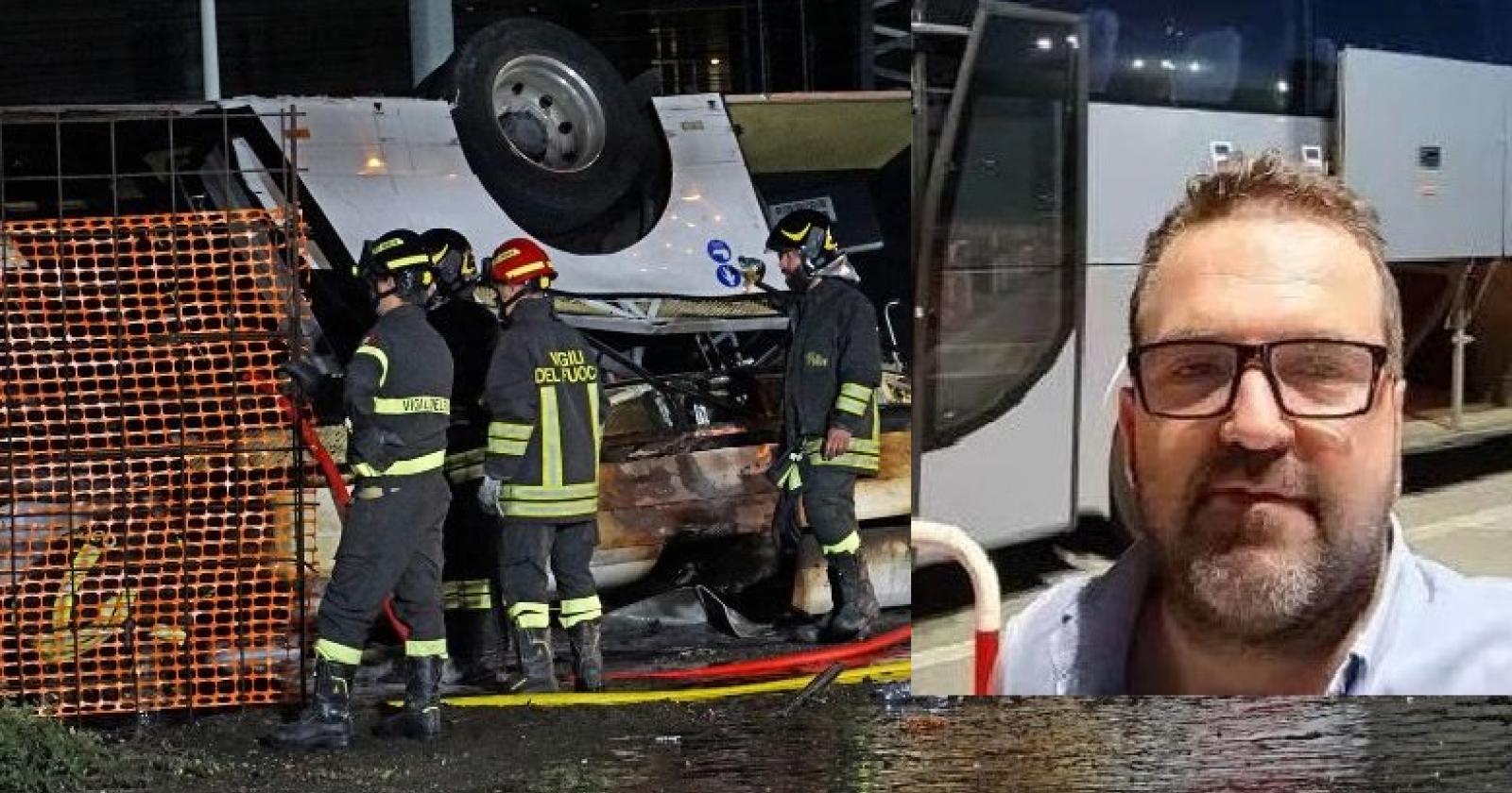 La "manovra improvvisa" che precede la strage
