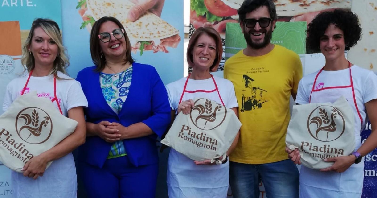 Sul podio delle artiste della piada!