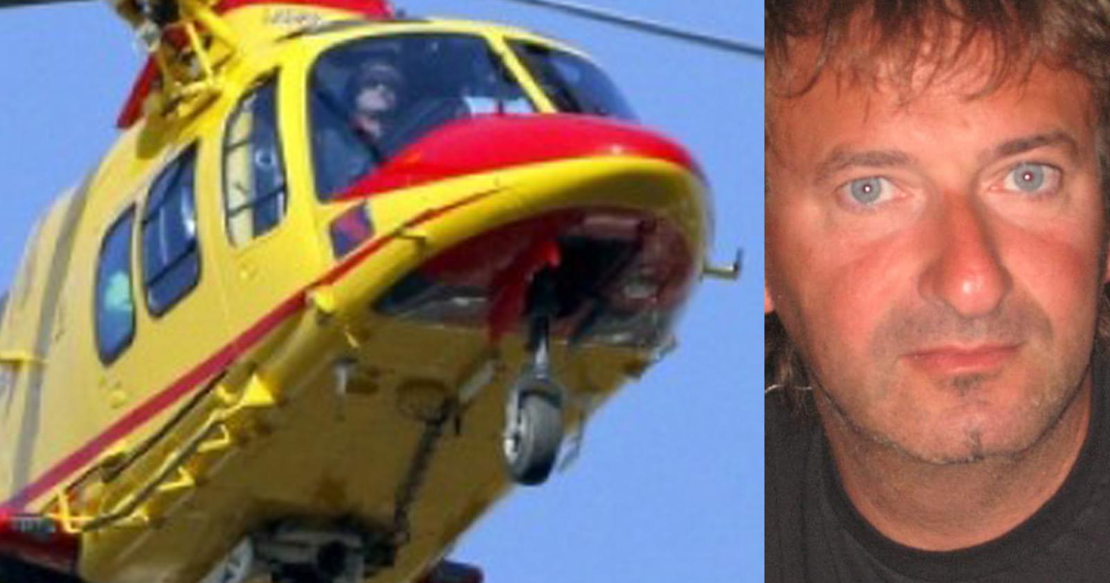 Incidente in Romea,  interviene l'elisoccorso