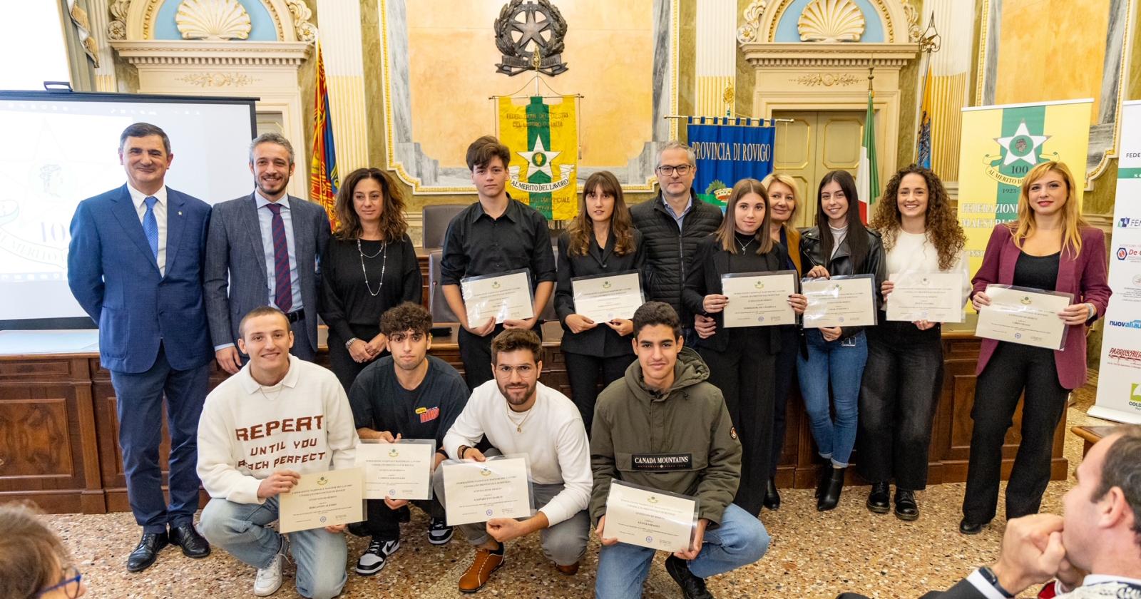 Premiati 11 studenti nella 15esima edizione di "Scuola, Lavoro e Sicurezza"