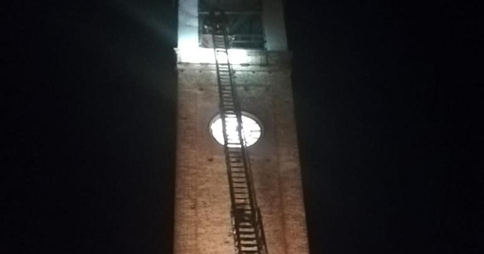 Terremoto, sopralluogo a Canda per il campanile