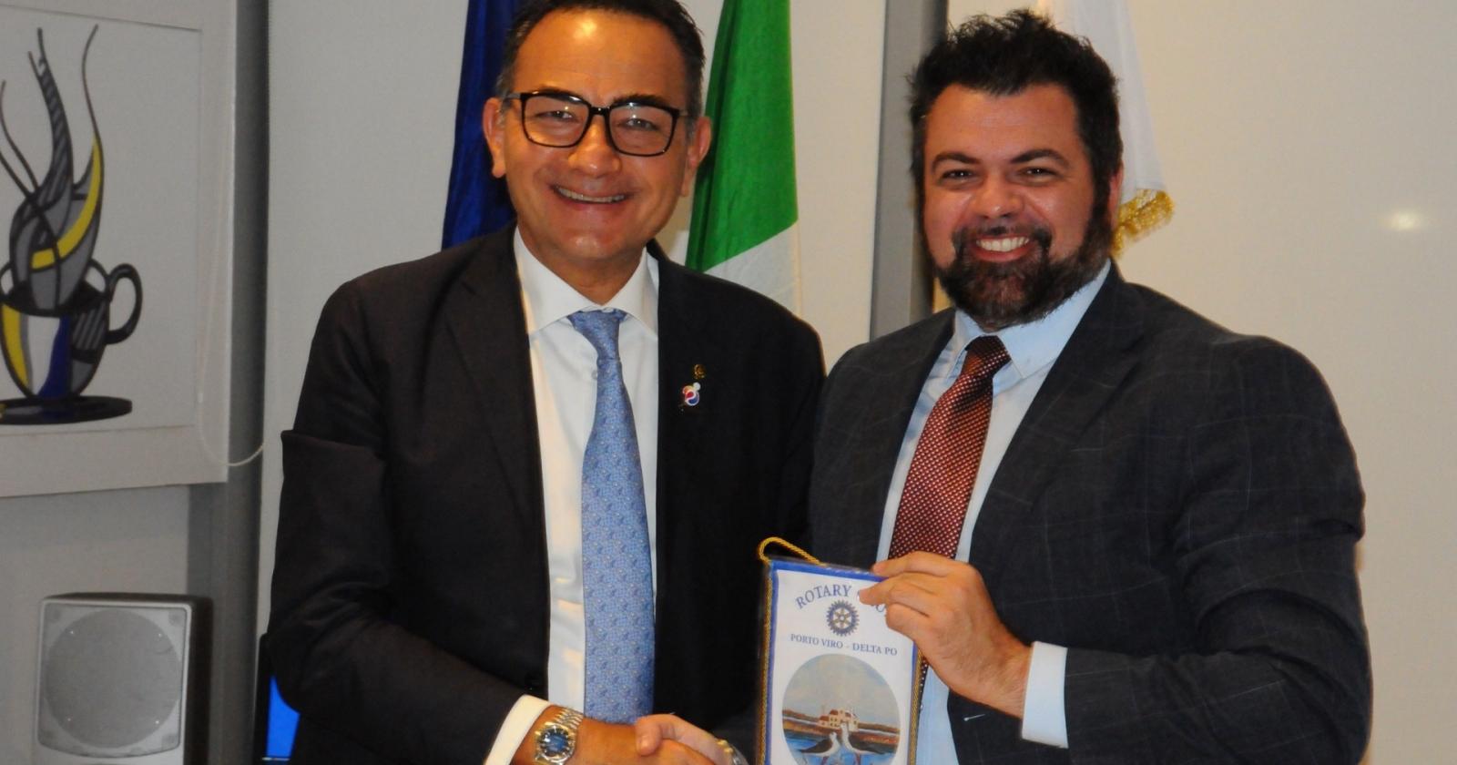 Rotary, la spilla a due nuovi soci
