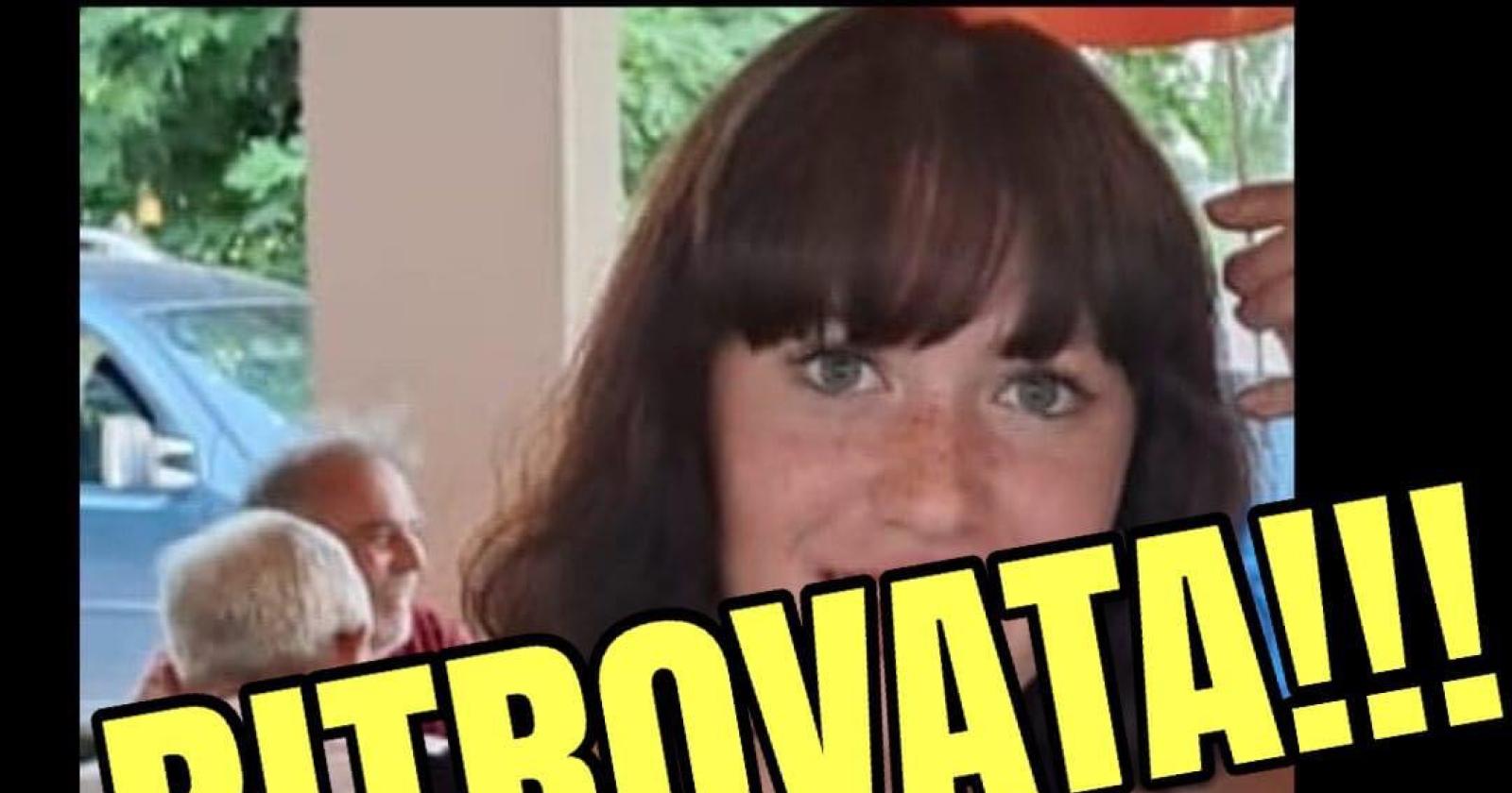 Ritrovata Carol, la 16enne scomparsa 