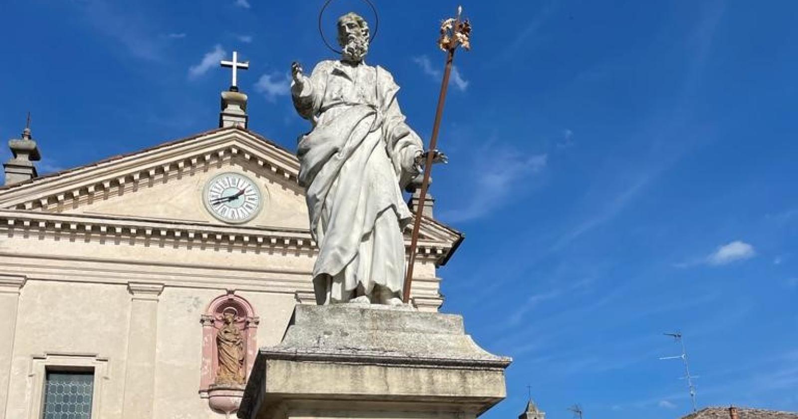Gaiba si mobilita per il  restauro della statua di San Giuseppe