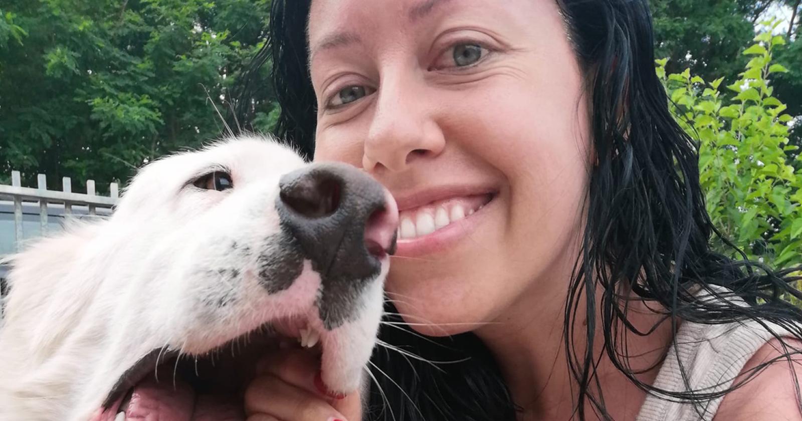 La malattia si prende Katia, 37 anni, l'angelo degli animali