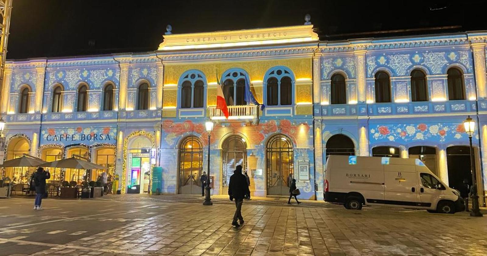 "Illuminiamo il Natale": Rovigo si accende con il videomapping