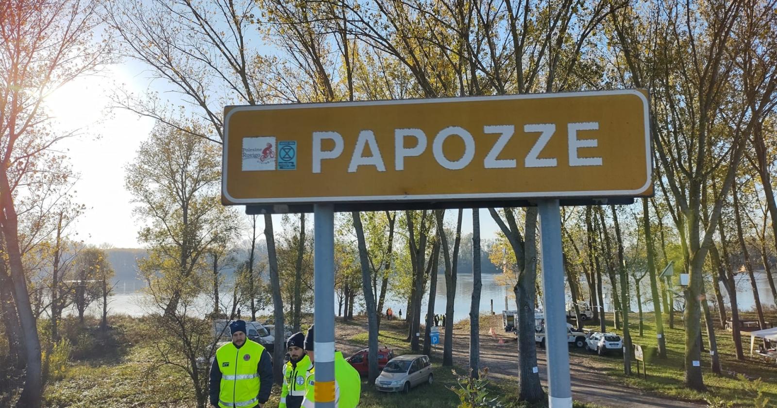 I volontari della Protezione Civile di Adria e Papozze in uno speciale addestramento