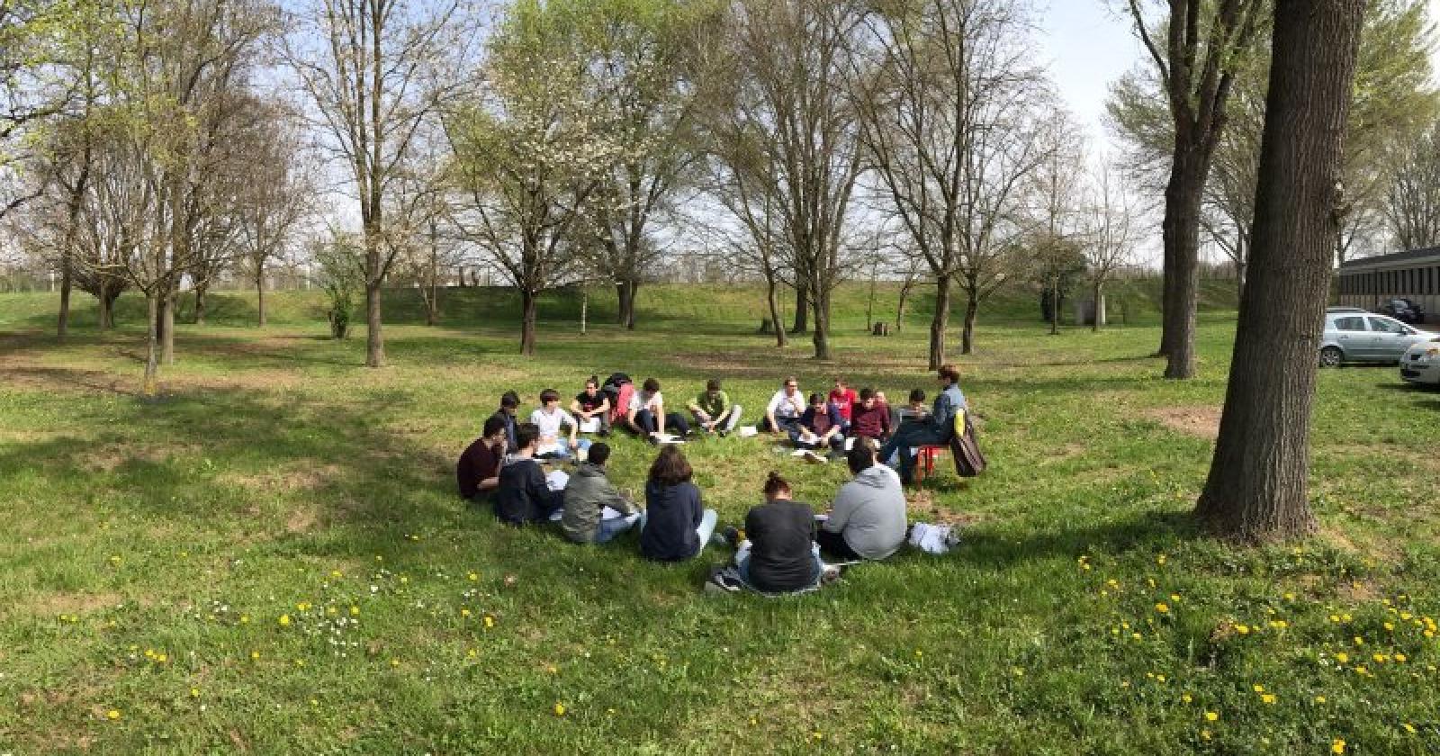 Fare lezione all’aria aperta
